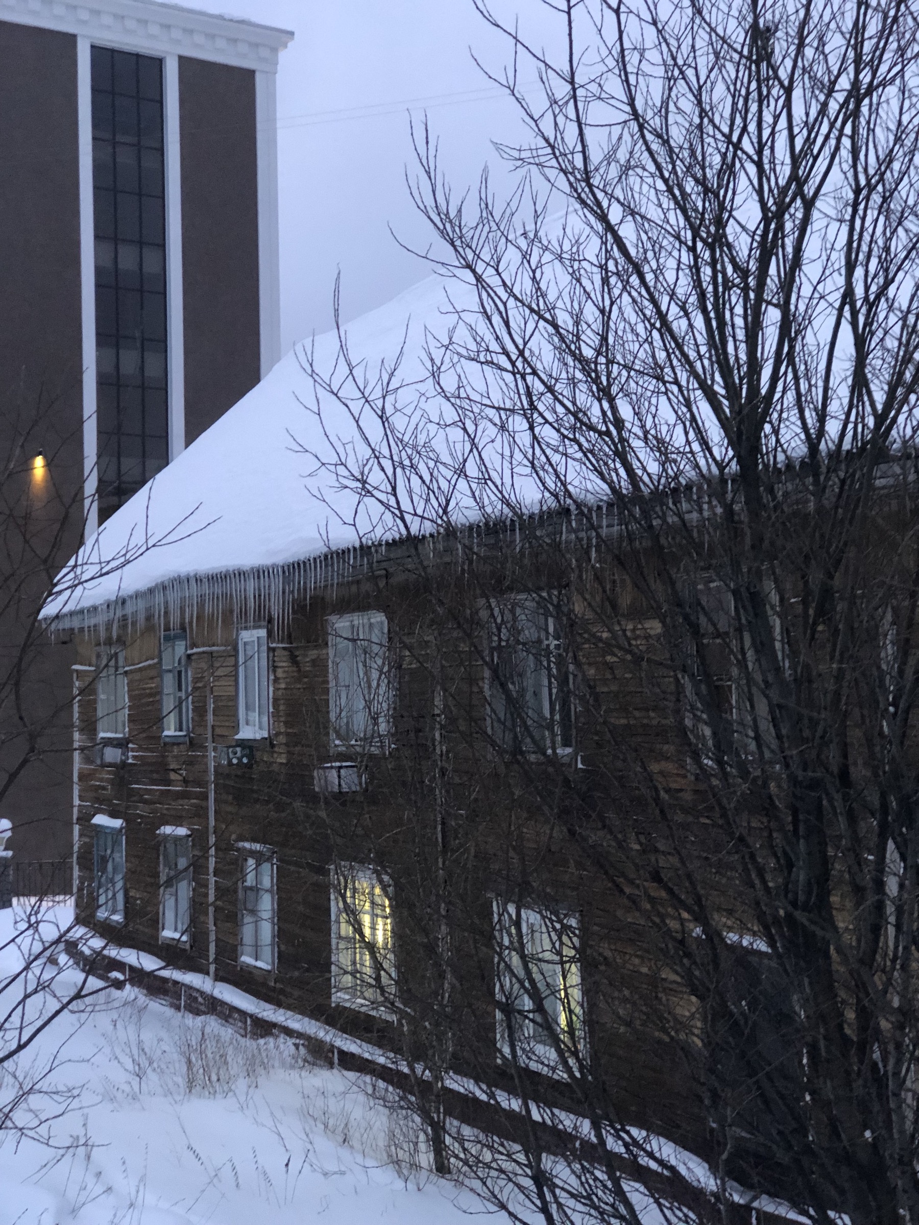 Деревянный дом в Мурманске