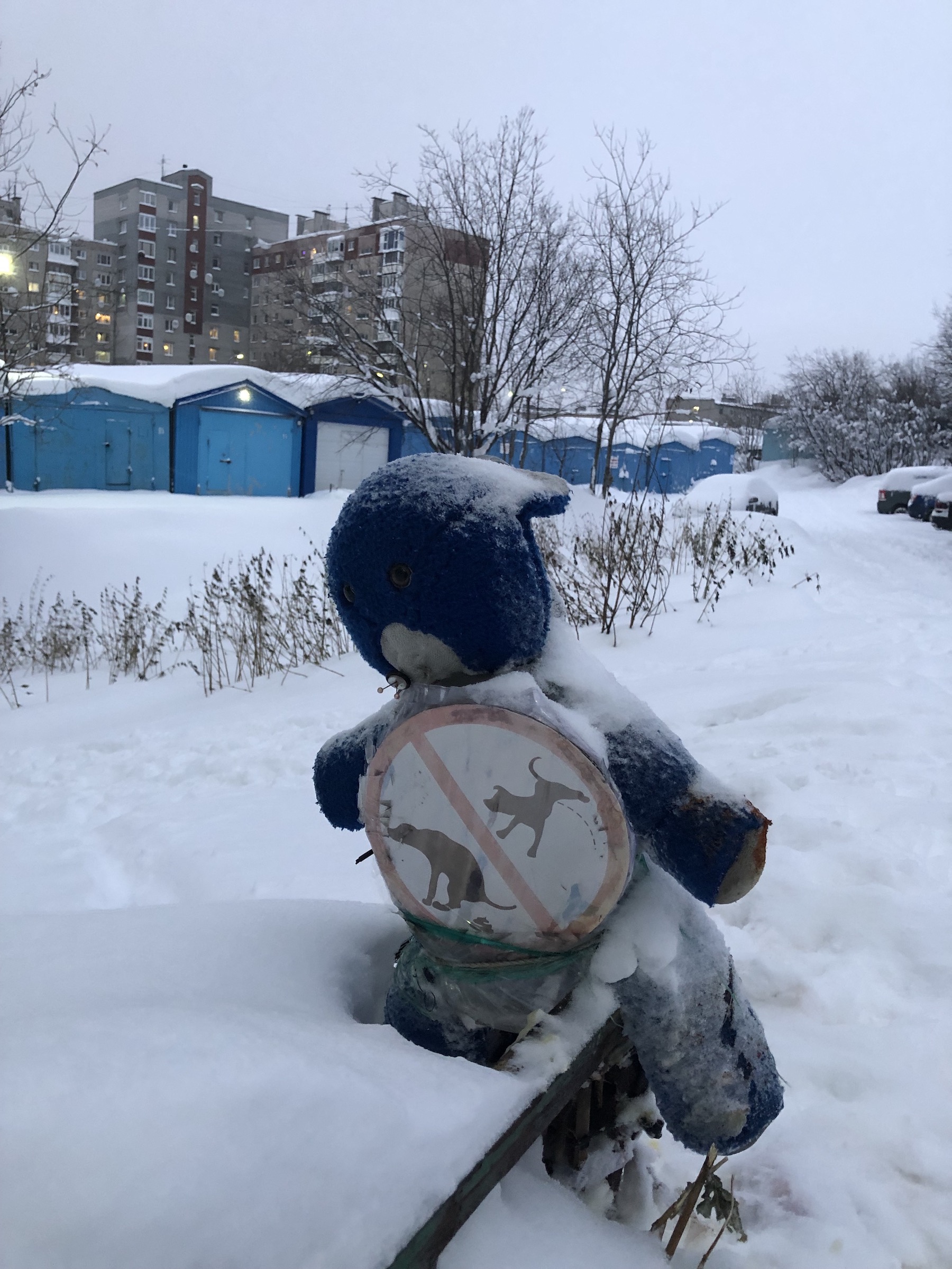 Странный знак в Мурманске