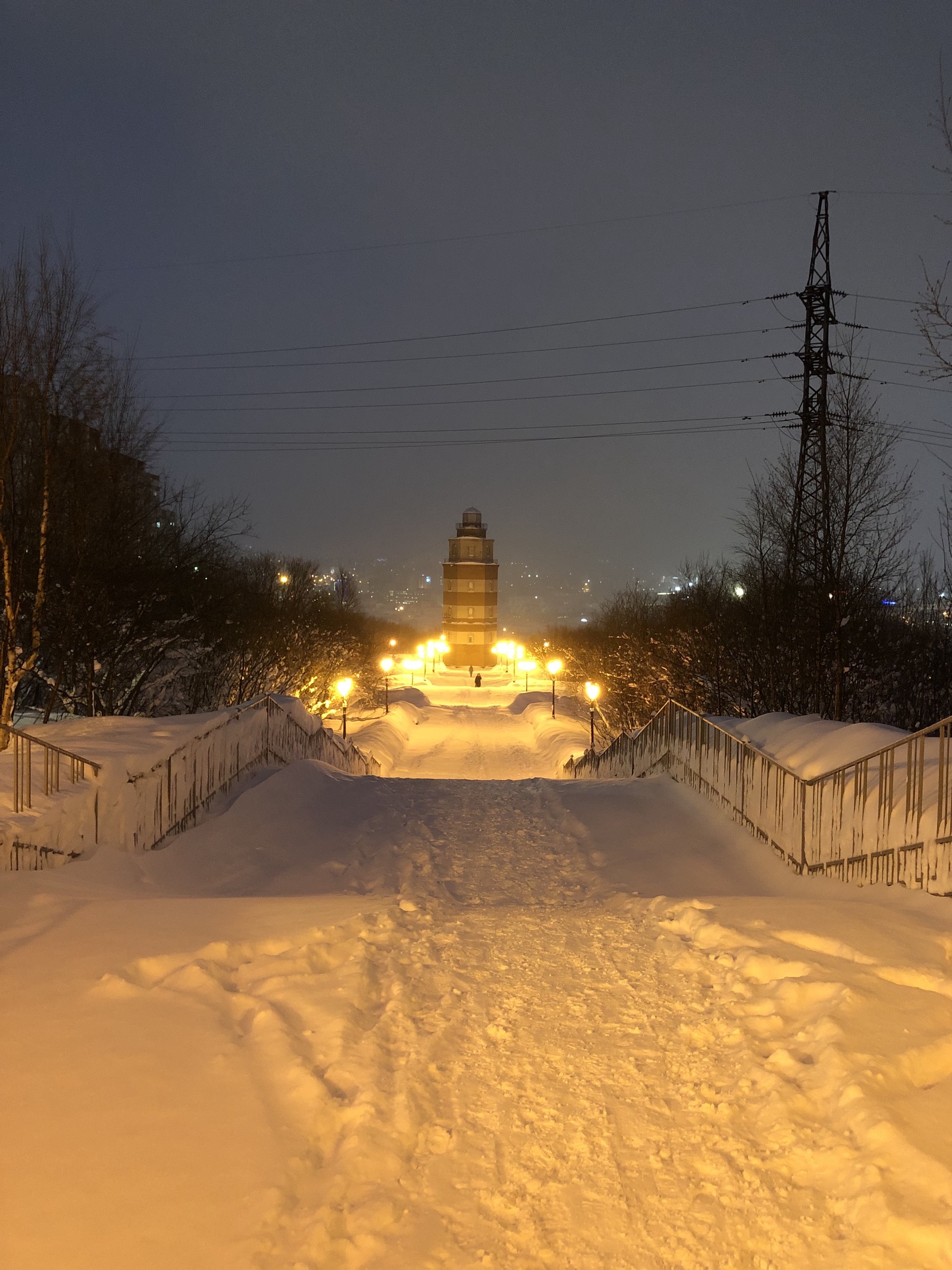 Маяк в Мурманске