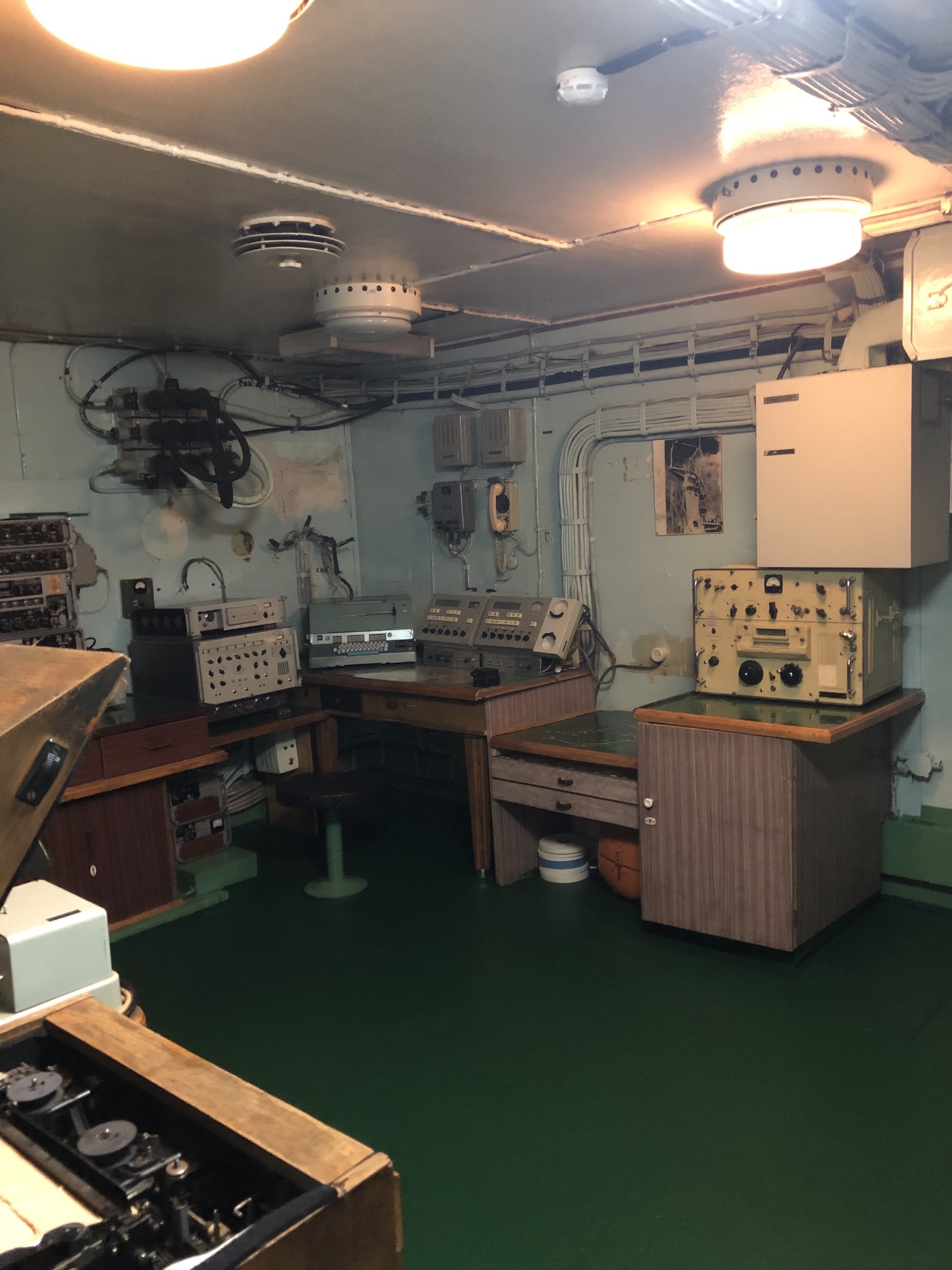 Ходовая рубка на атомном ледоколе Ленин