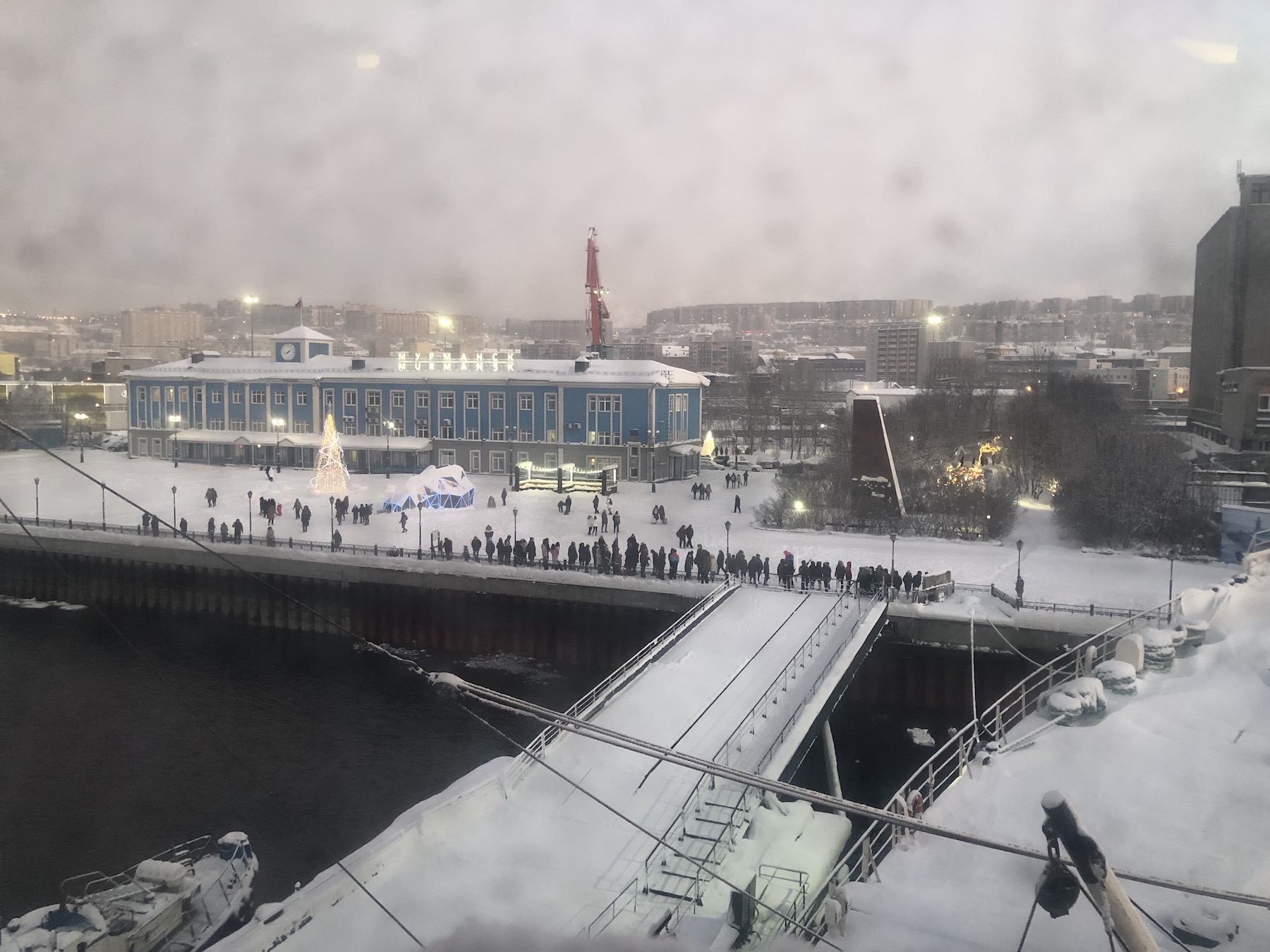 Очередь на атомный ледокол Ленин