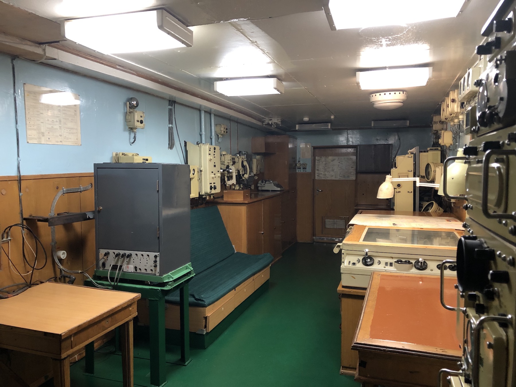 Внутренние помещения атомного ледокола Ленин